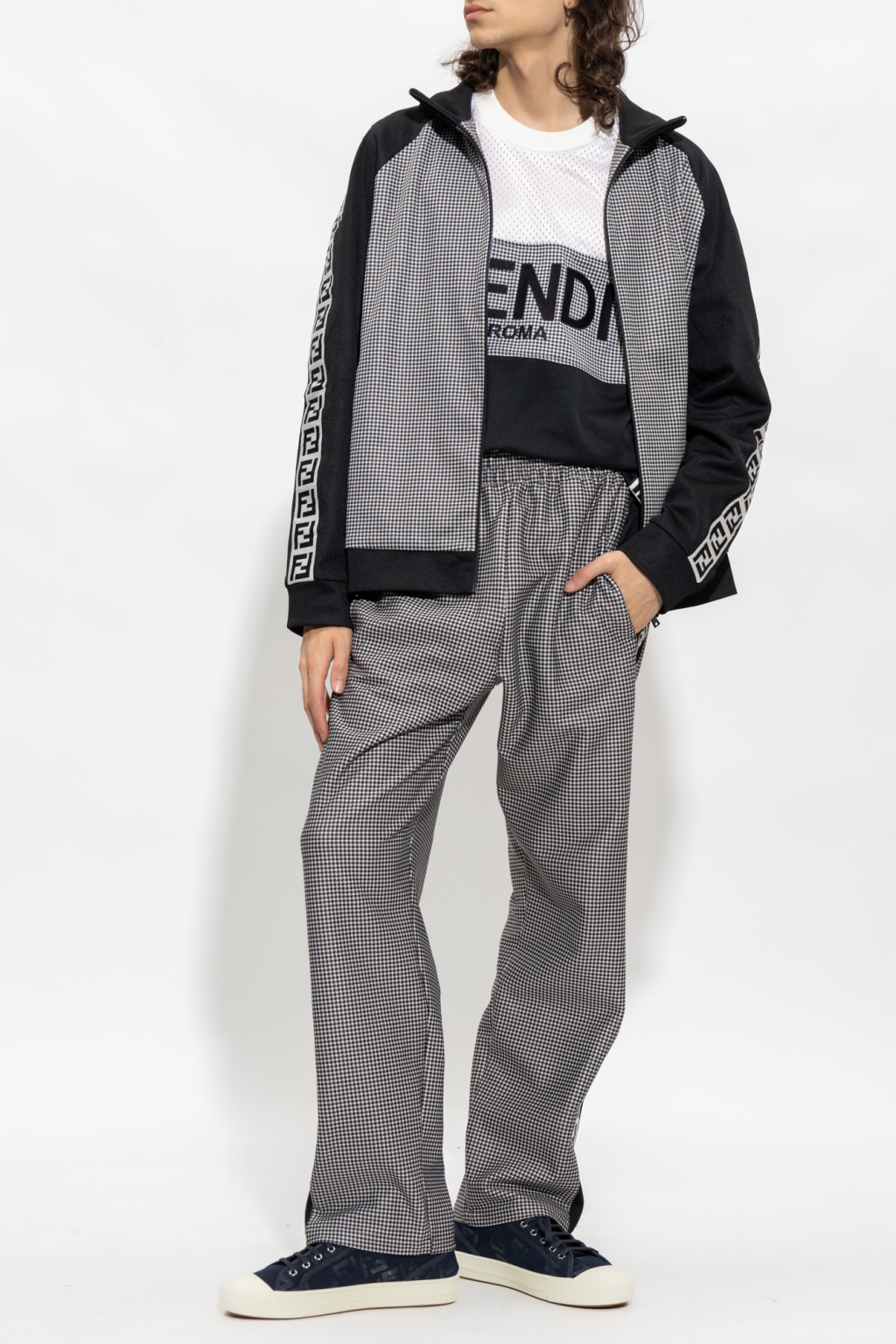 【関税込み】fendi GRAIN DE POUDRE PANTS Fendi Leather pants | Women's Clothing | Vitkac
